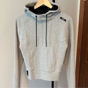 UNRL Women’s Heather Gray Elevation Hoodie, Small